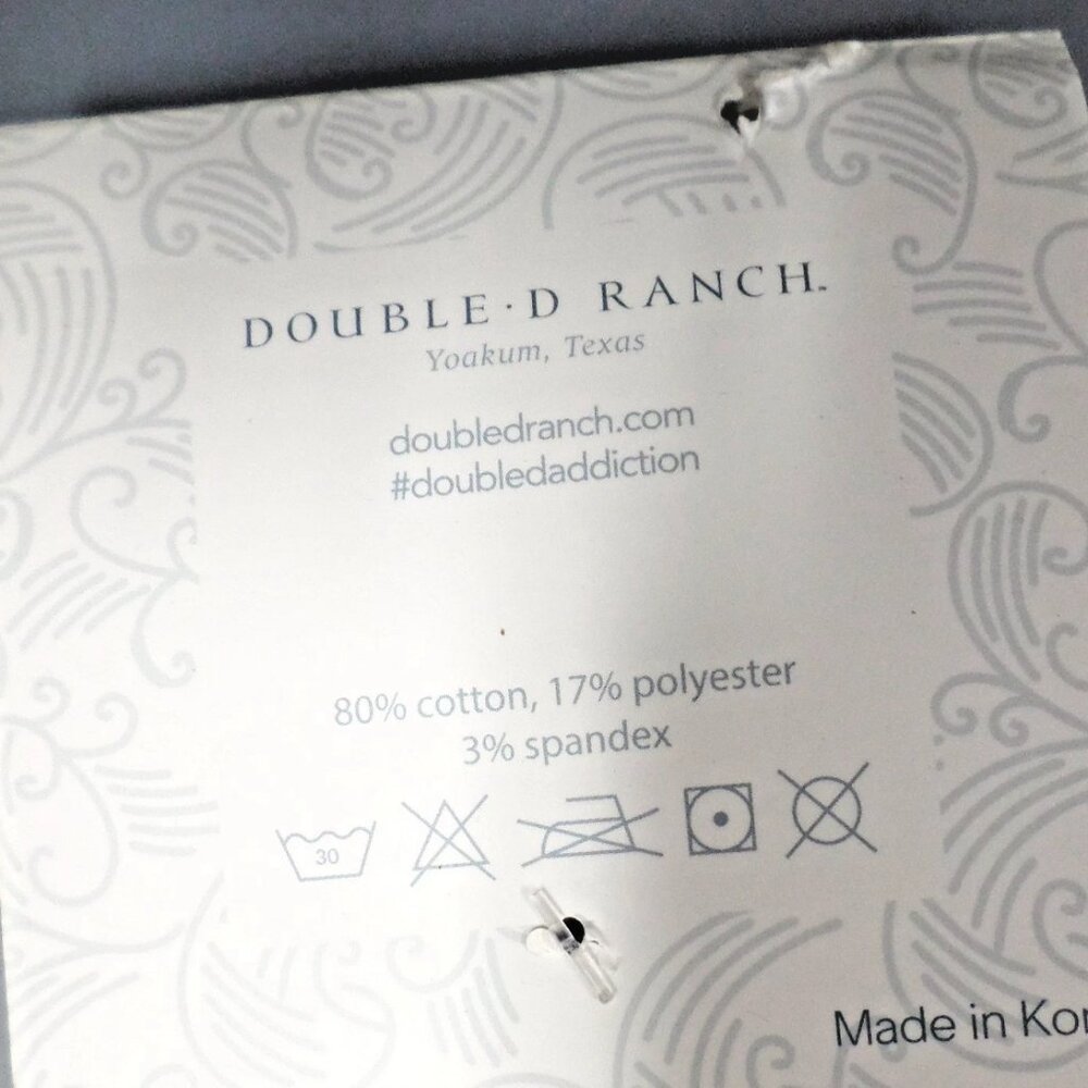 DOUBLE D RANCH DDR BOOT SOCKS--Women of the Range--Knee Length--One Size--New - Picture 4 of 4